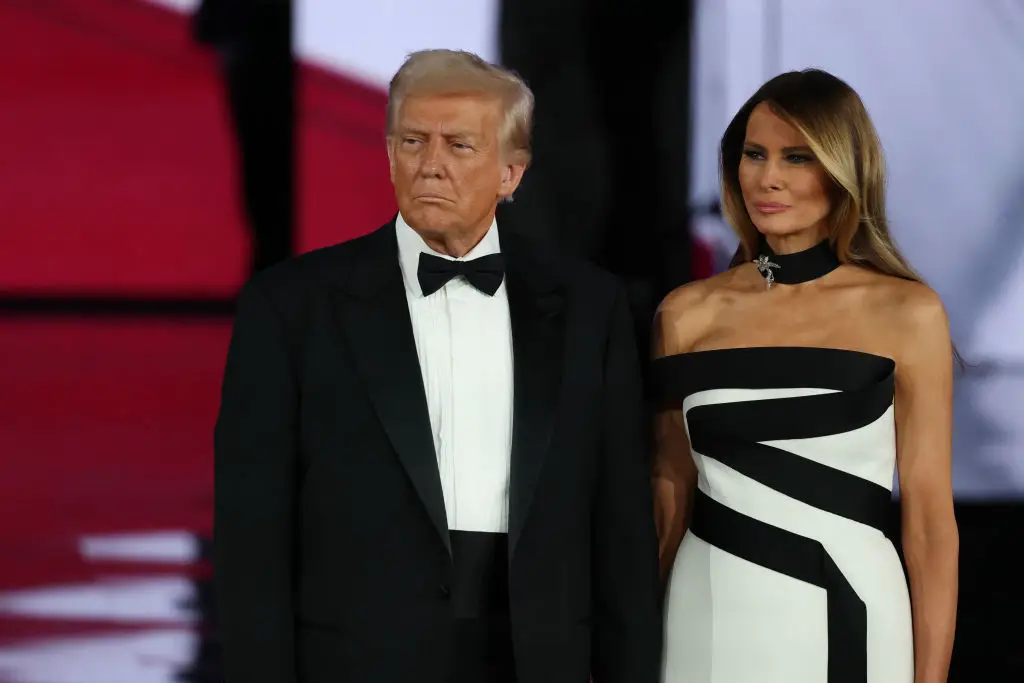 Melania and Donald (Joe Raedle/Getty Images)