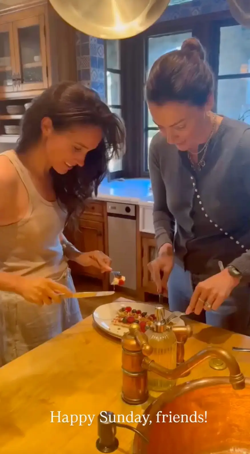 Meghan Markle shared a 'banana split' video to Instagram over the weekend (Instagram/@meghan)