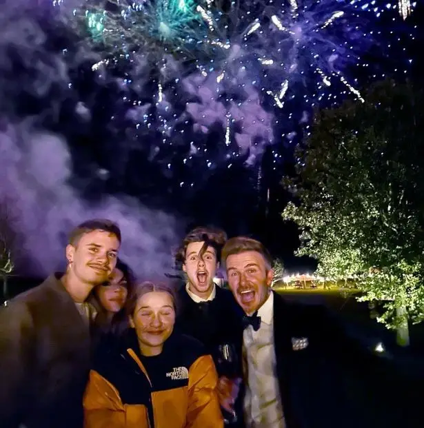 The caption said that the footballer 'missed' his son.