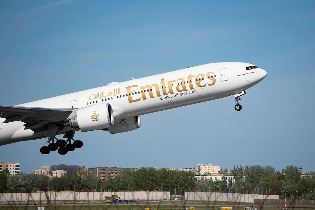 Emirates is one of the airlines which will be transferred over (Photo by Mateusz Wlodarczyk/NurPhoto via Getty Images)