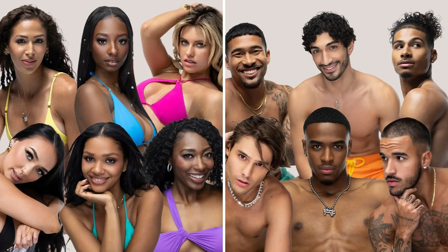 The OG lineup on series 8 of Love Island USA. Image credit: @loveislandusa on Instagram.