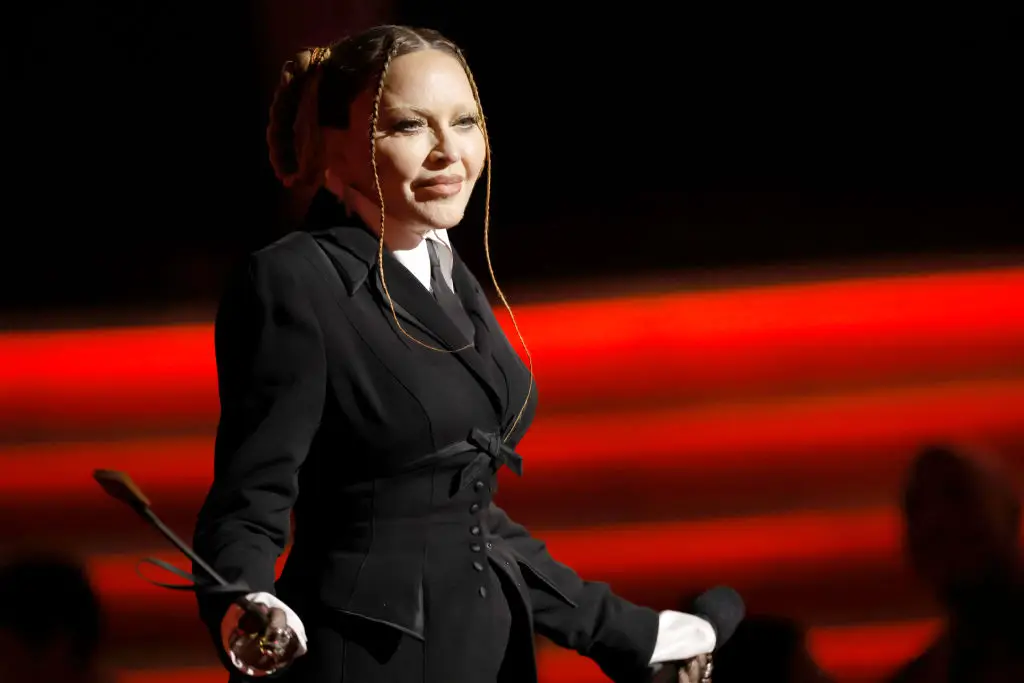 Madonna was forced to speak out after her 2023 Grammys speech became more about the way she looked than who was winning (Kevin Winter/Getty Images)