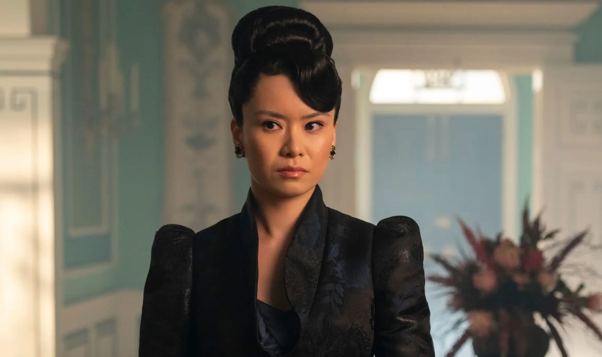 Katie Leung as Lady Araminta Gun (Netflix)
