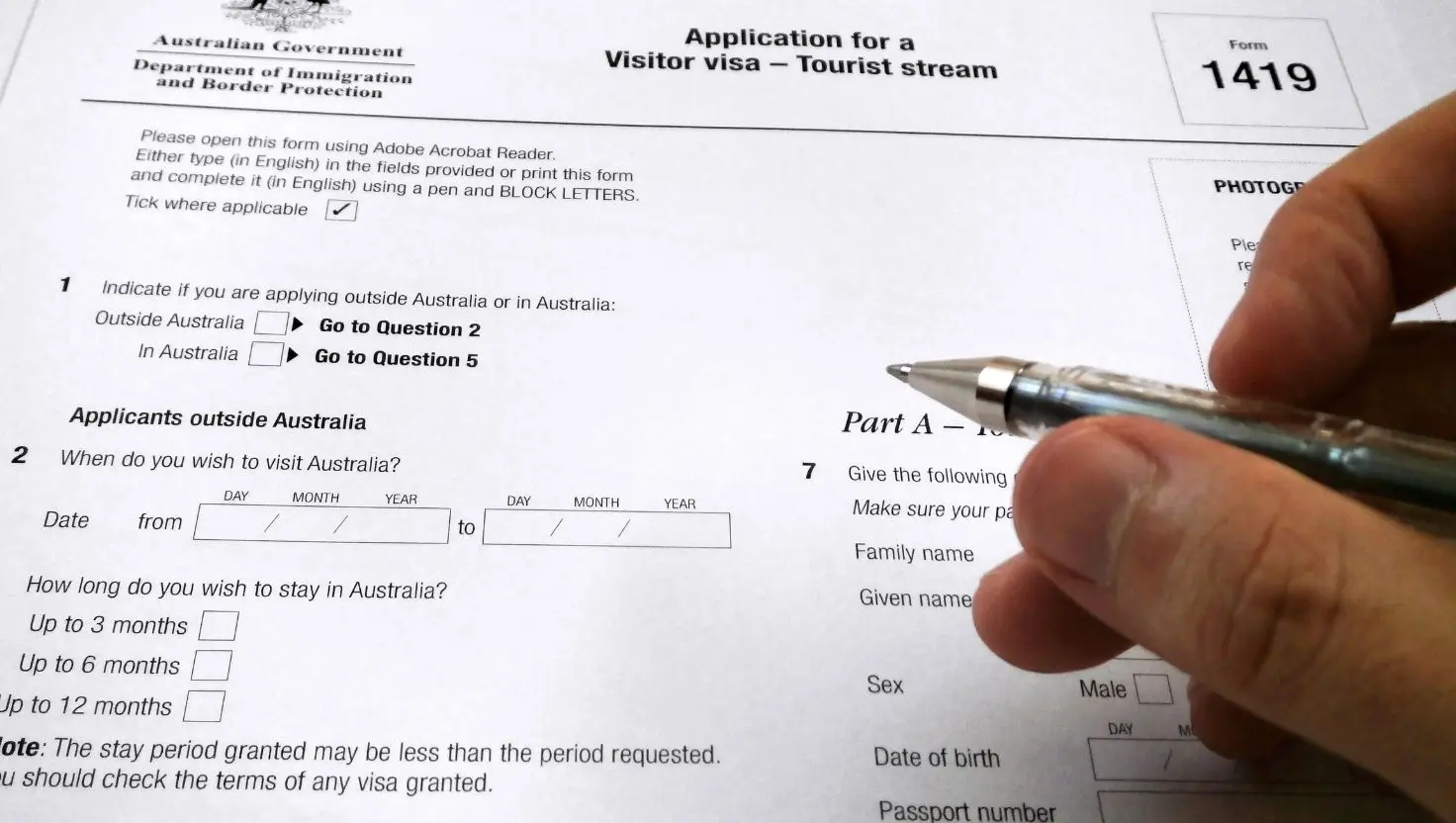 Australia officials denied the athlete's visa (Pablo Morano/BSR Agency/Getty Images)