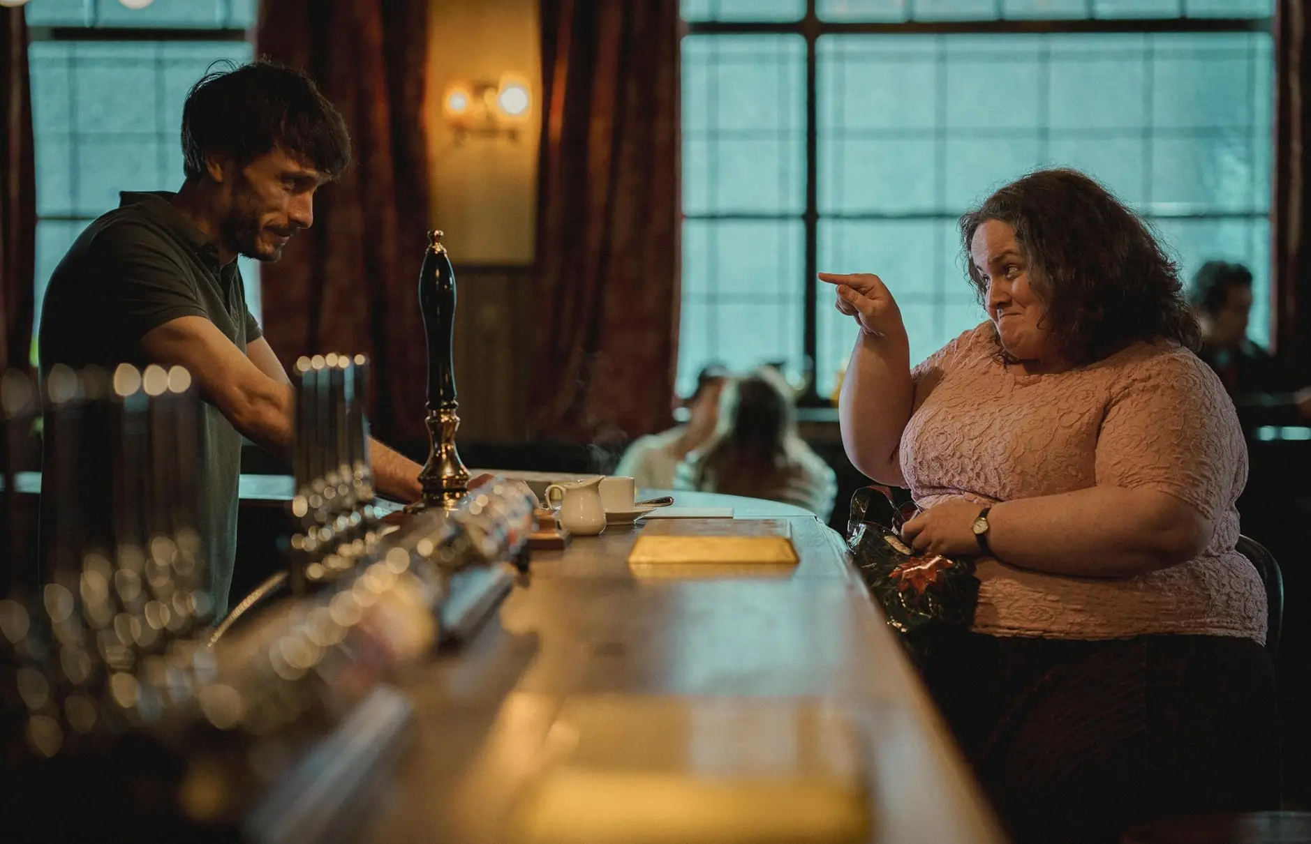 Richard Gadd has opened up about his real-life experience, explaining why he didn't change his phone number. (Netflix)