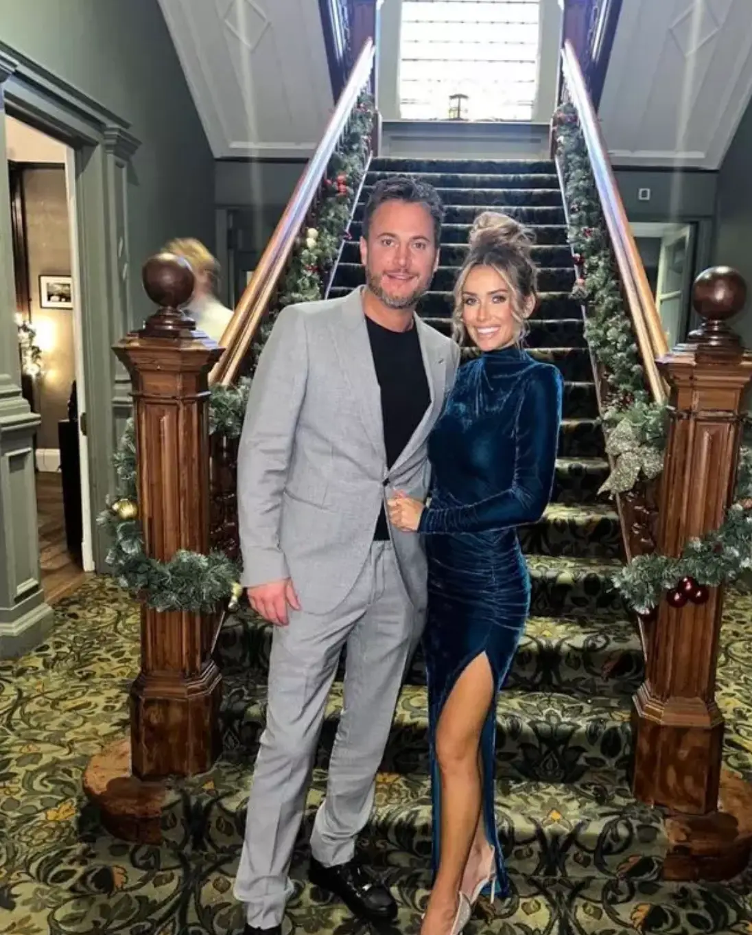 The former couple announced they were expecting a baby earlier this year.