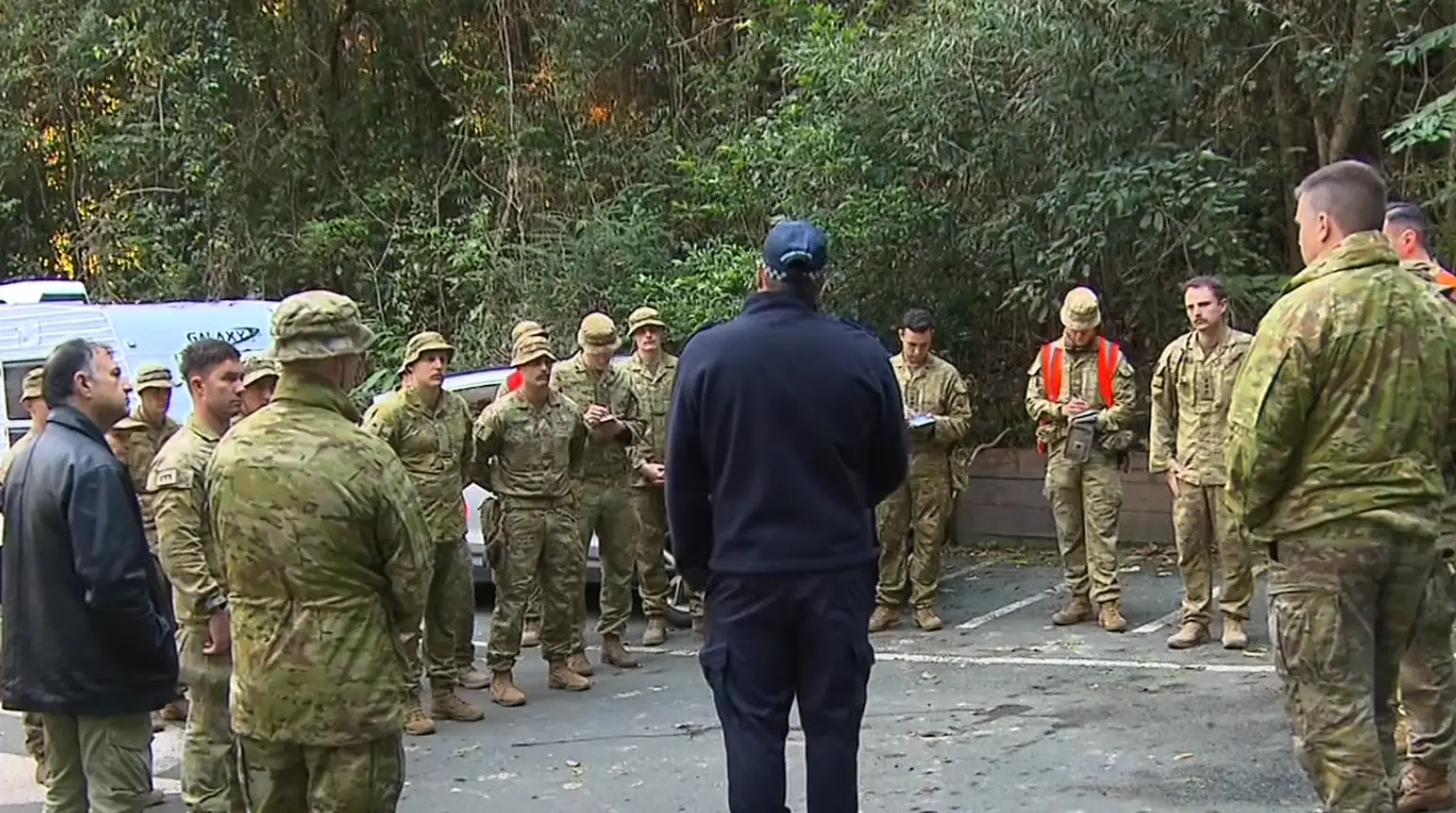 The military have since joined the search (7News)
