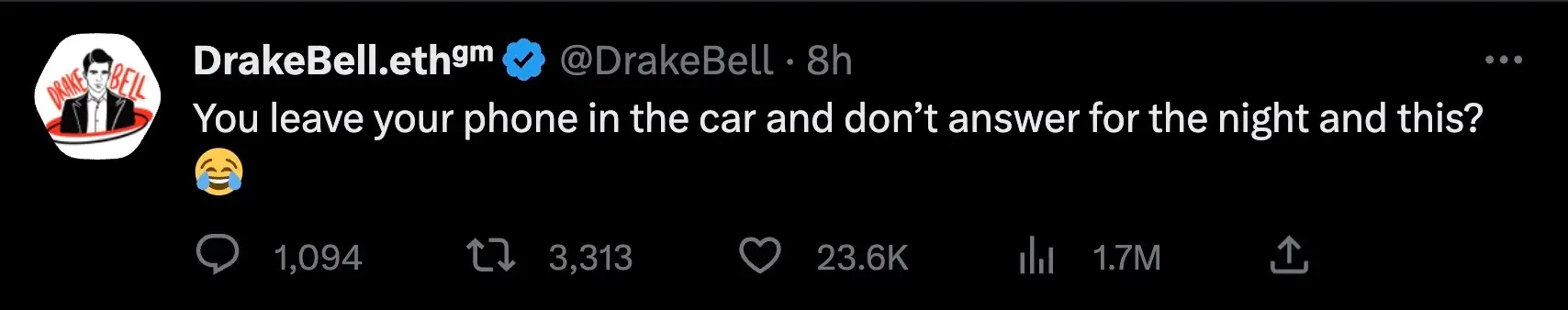 Bell has spoken out after his disappearance.