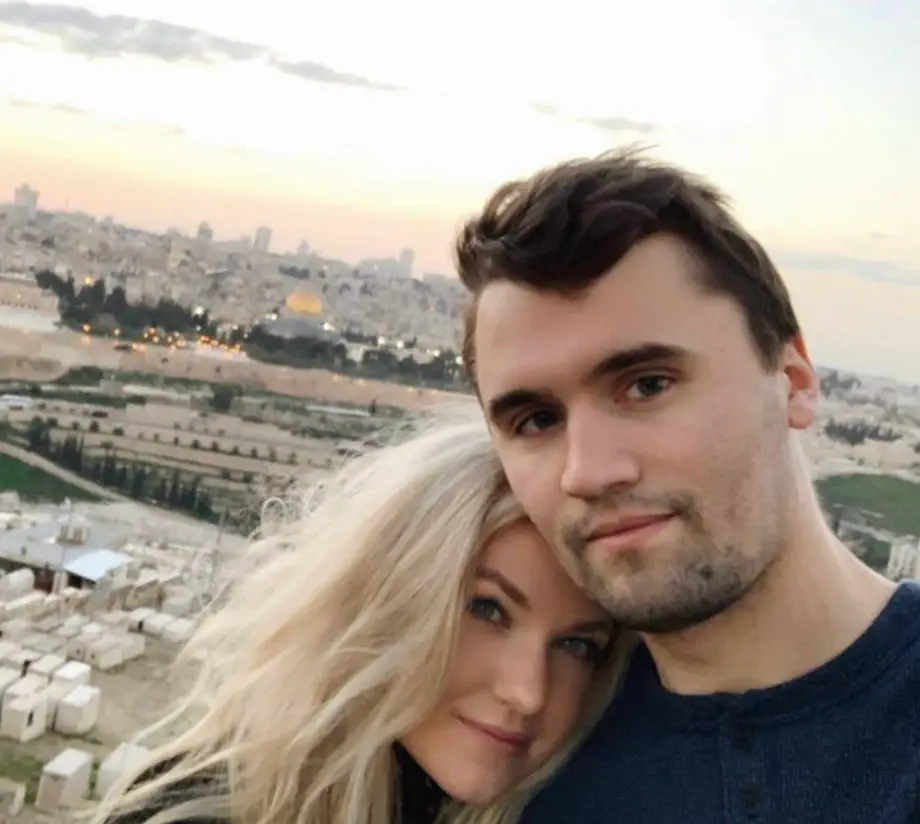 Charlie Kirk's wife Erika posted a Bible verse just hours before he was killed (Instagram/@charliekirk1776)