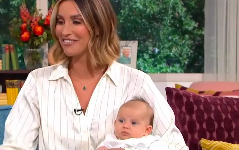 McCann welcomed baby Finty in July.