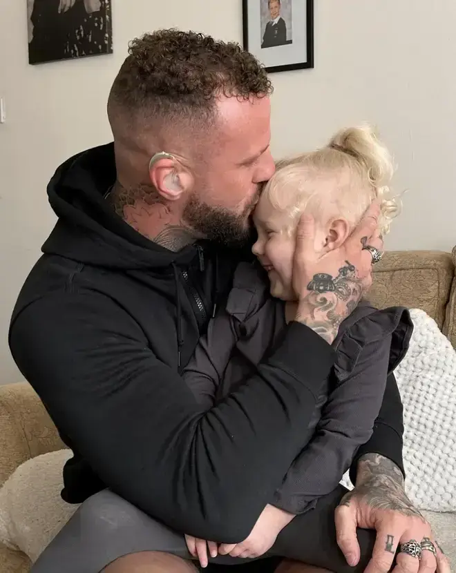 Ross has a lot of love for his daughter Bleu (Instagram/@mccarthy91_)