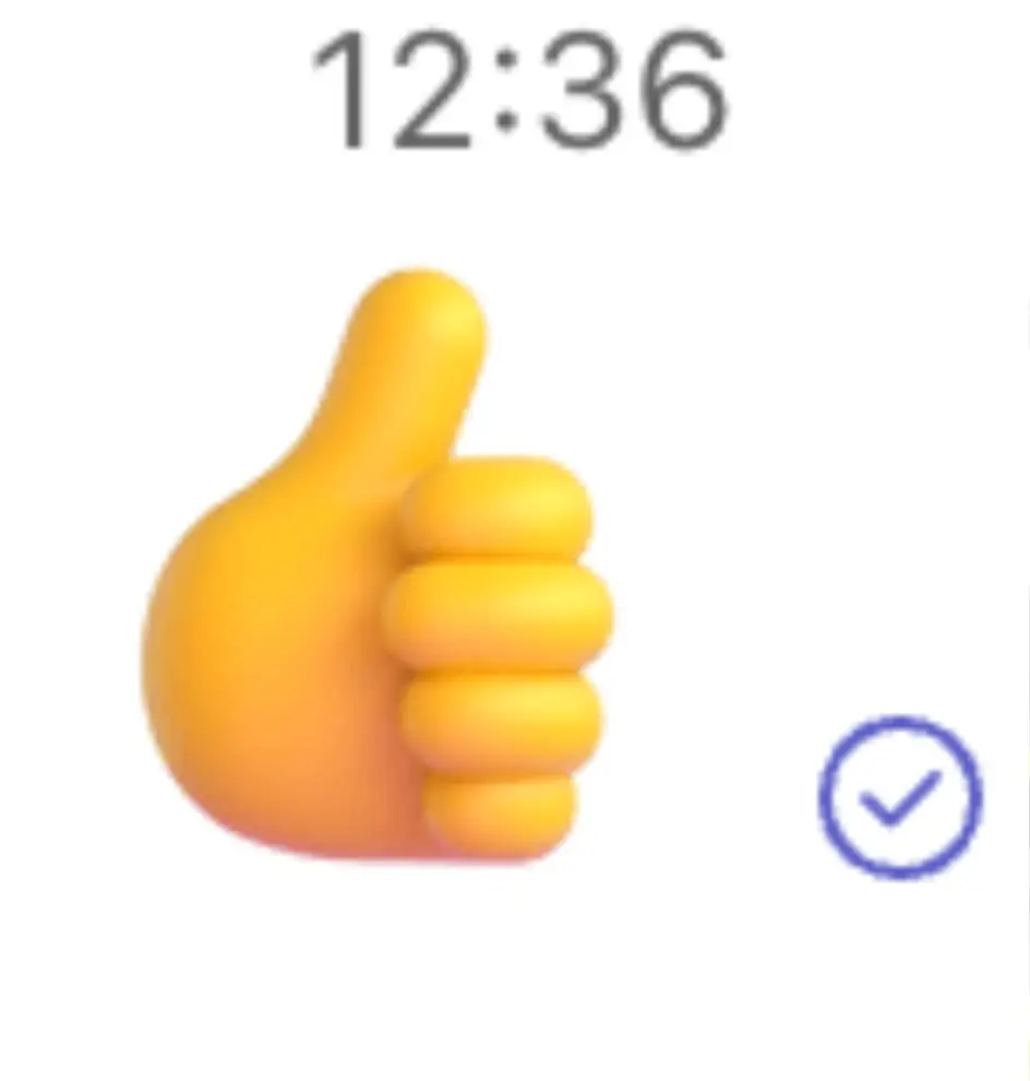 One person claimed the emoji gave them 'bad vibes'. (Tyla)