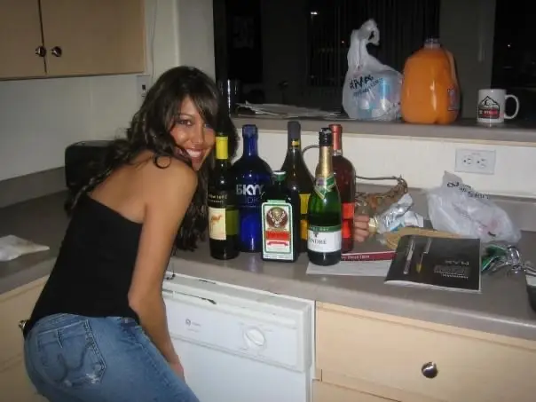 Laura said she loved the drinking lifestyle (Laura Van Antwerp)