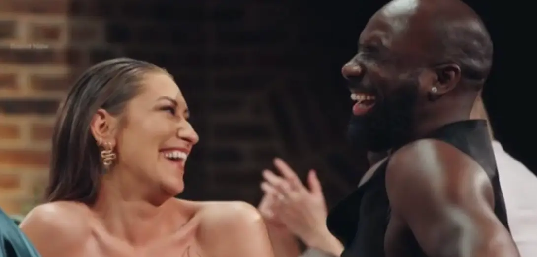 Viewers couldn't help but sense chemistry between the pair (Channel 4)