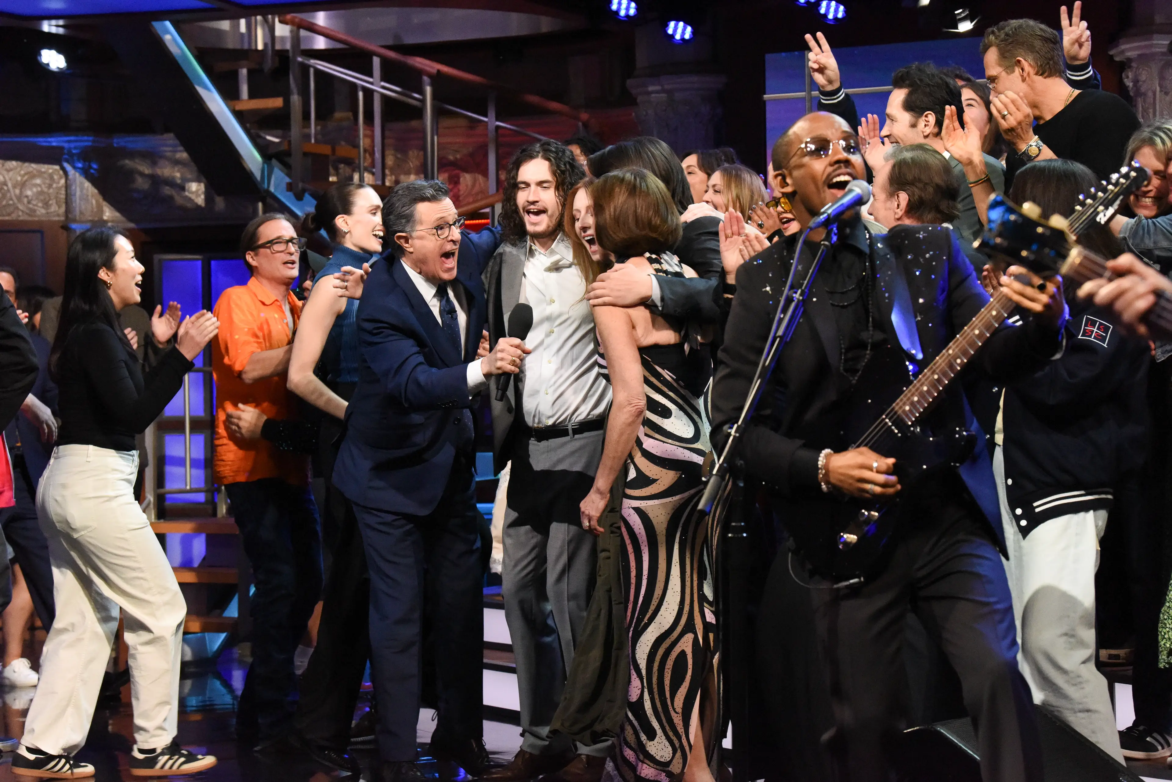 Colbert joked that the move could cost CBS a hefty fee (Scott Kowalchyk/CBS via Getty Images)