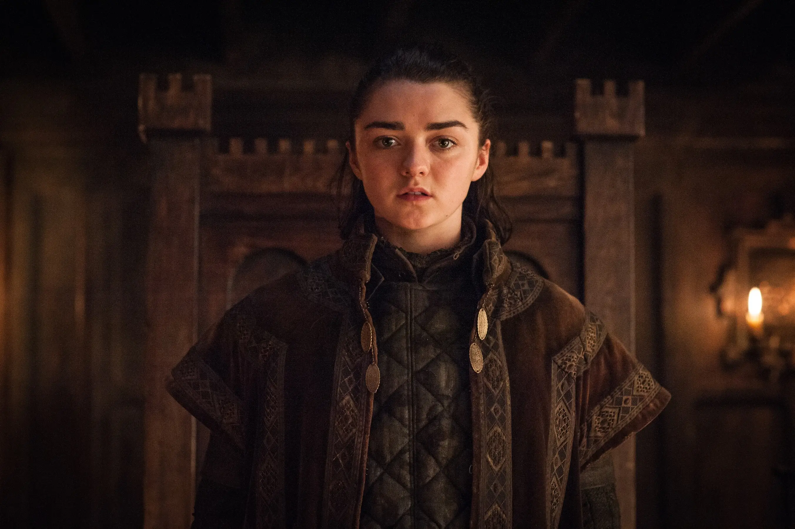 Maisie Williams played Arya Stark in Game of Thrones.