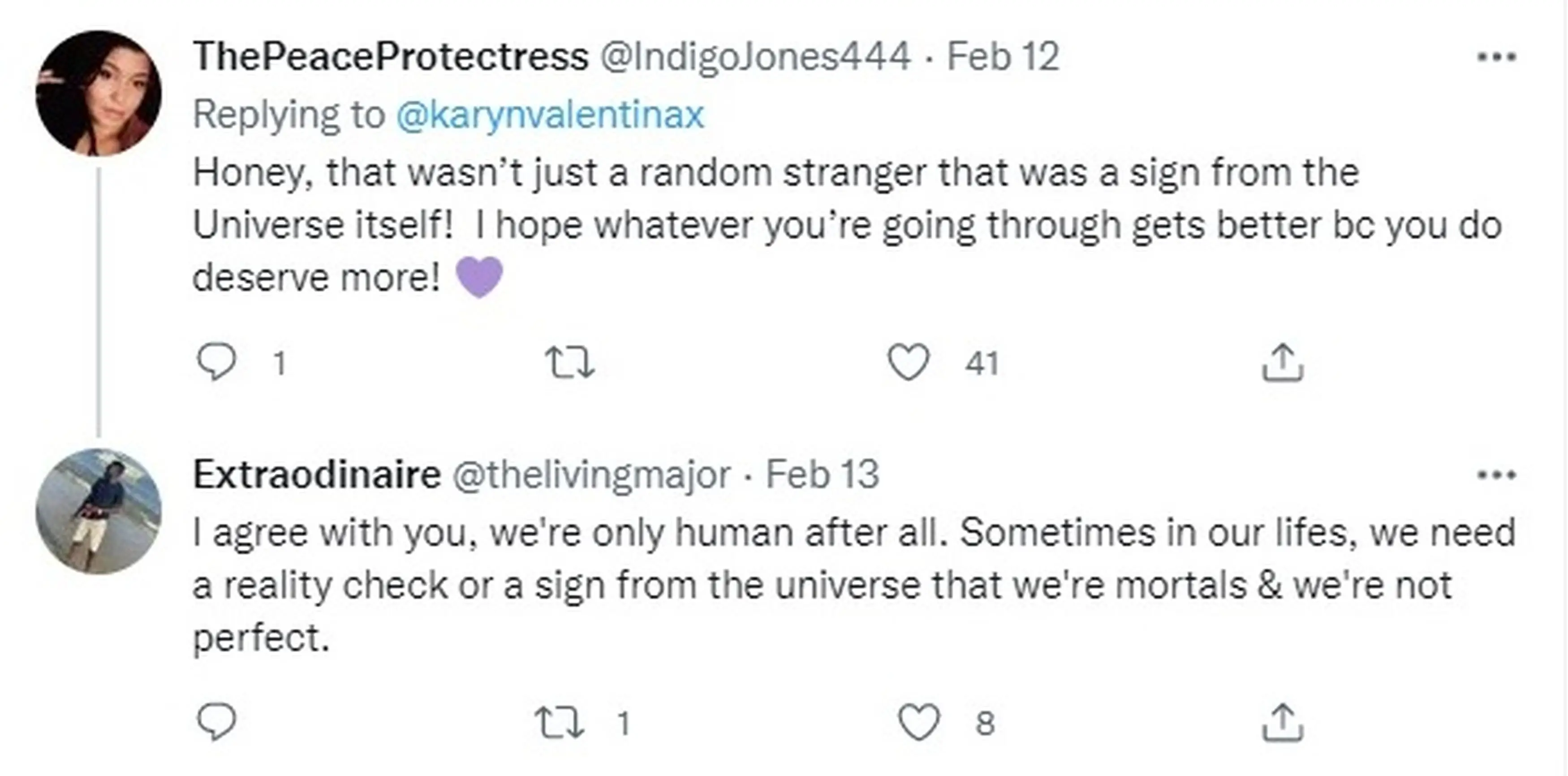 After sharing the news on Twitter, people said the note was kind (