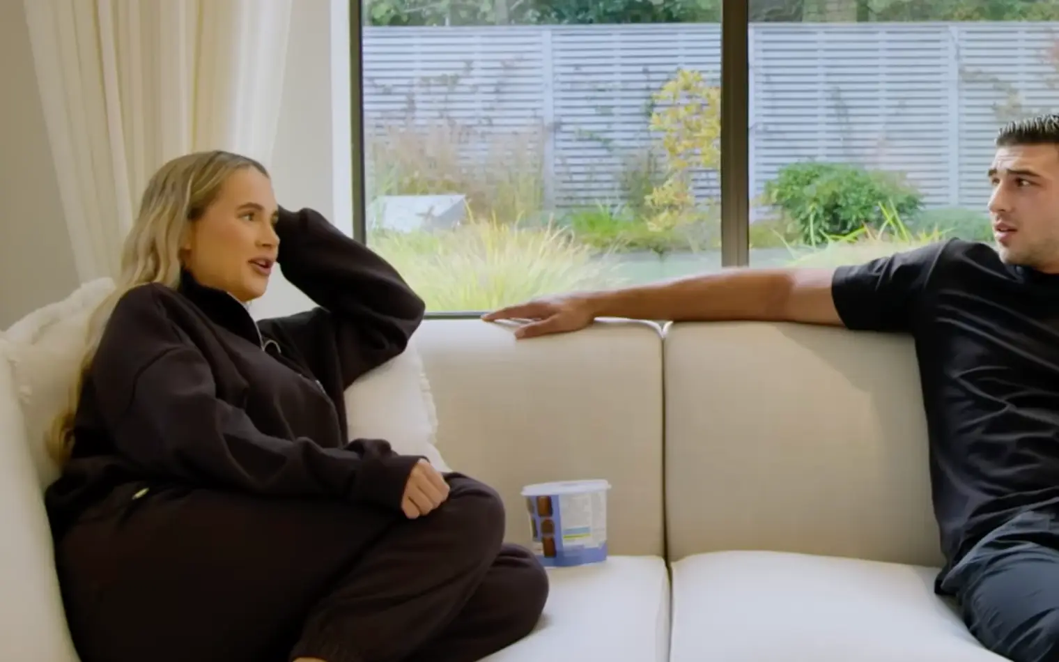 The couple spoke about parenthood in a documentary filmed before Bambi was born.