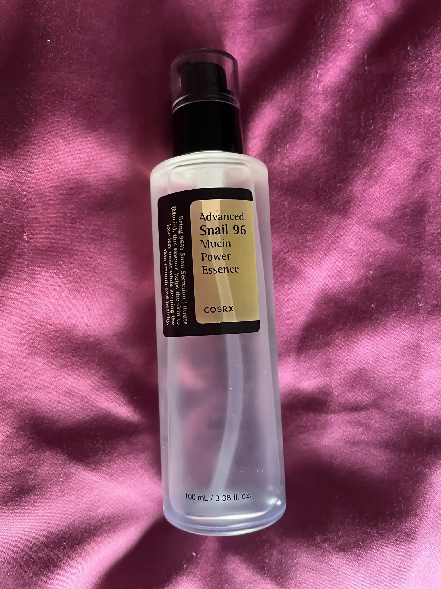 COSRX Advanced Snail 96 Mucin Power Essence (Photo credit: Samantha Price)