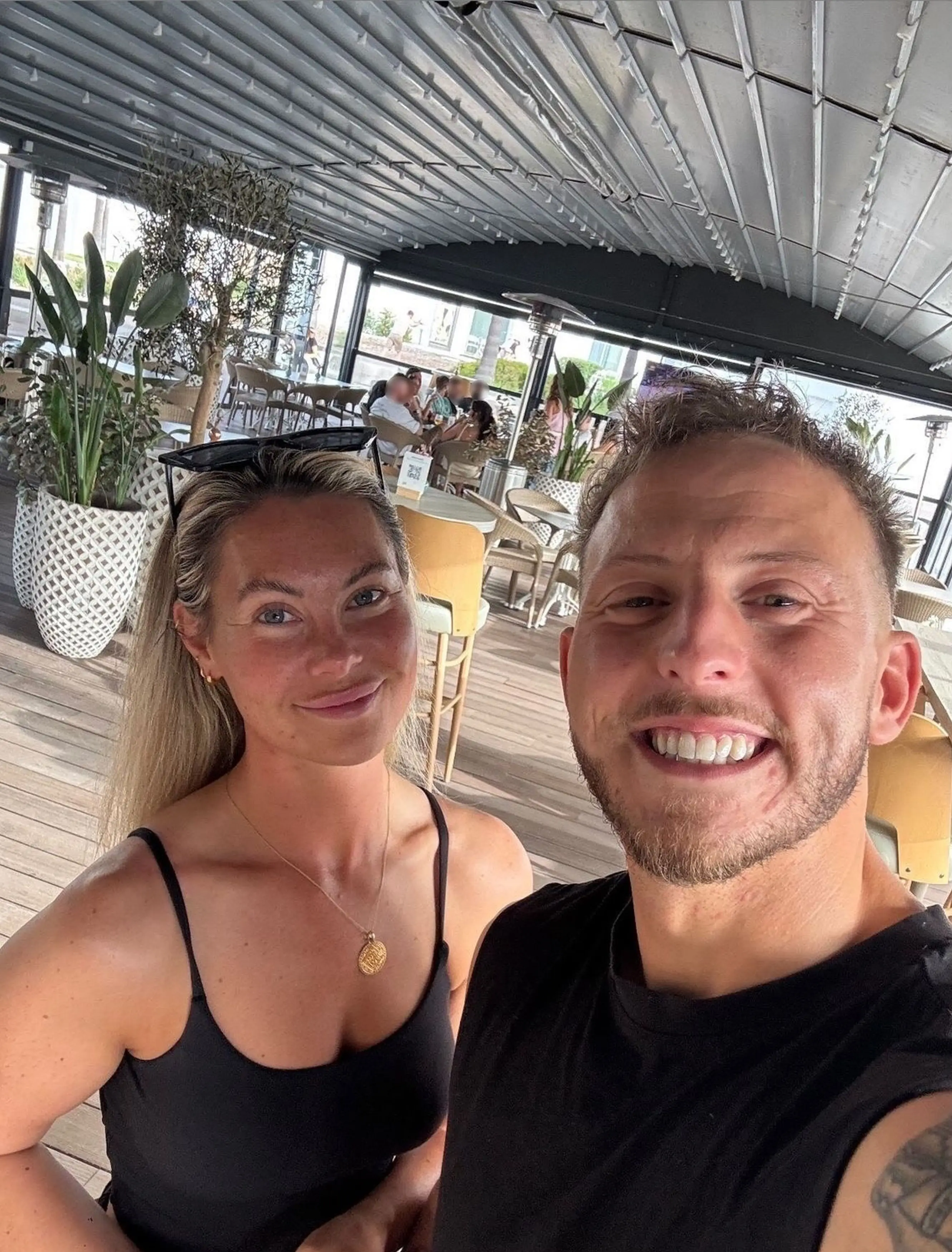 They had to pay an extra £100 to get to Mallorca (Kennedy News & Media)