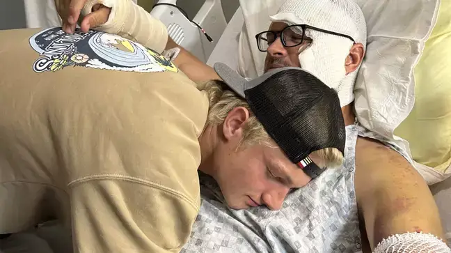 Aric broke several bones in the crash and has since returned home to continue his recovery.