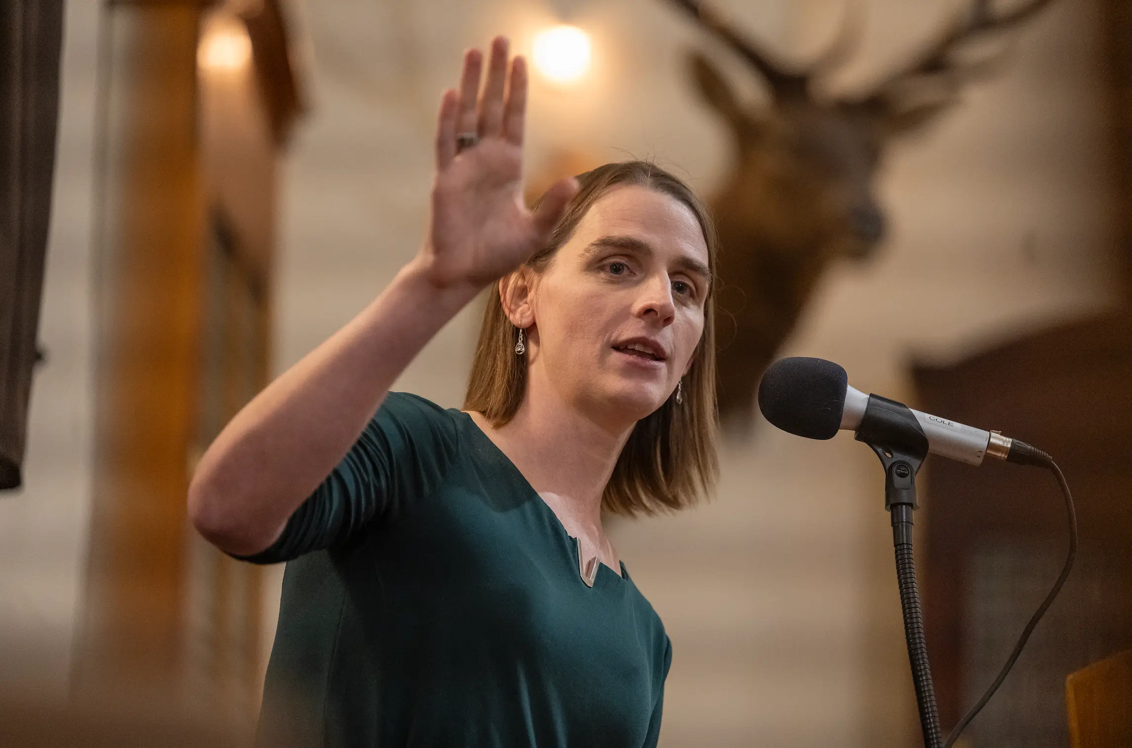 Rep. Zooey Zephyr has slammed the bill as discriminatory (William Campbell/Getty Images)