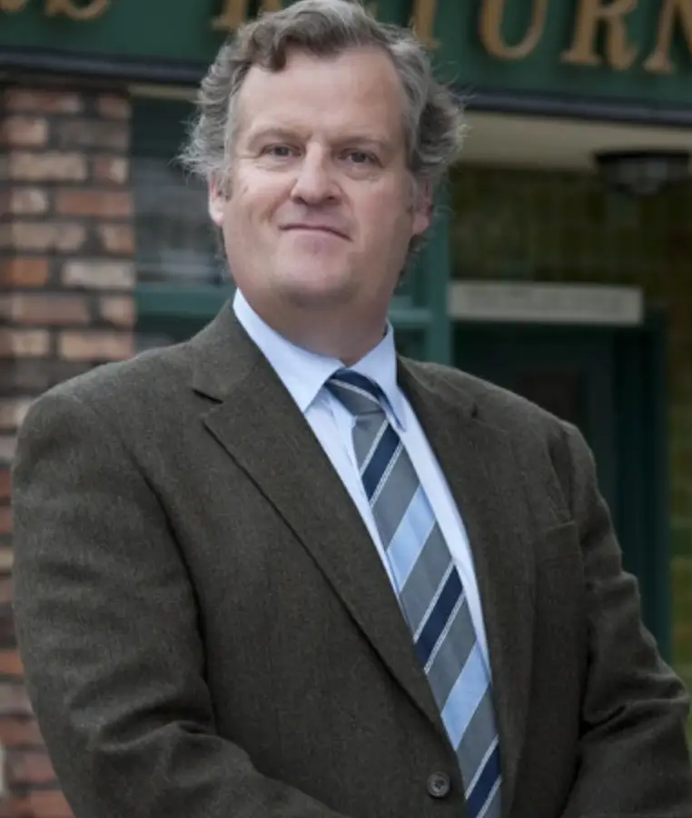 The English actor has played Brian Packham on the soap on and off since 2010 (ITV)