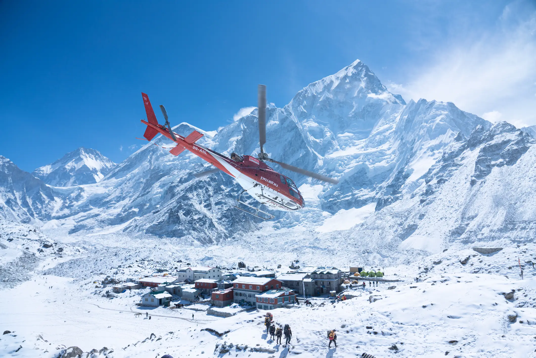 Helicopter rescues in Nepal are now under intense insurance fraud scrutiny (Nick Pedersen/Getty Images)