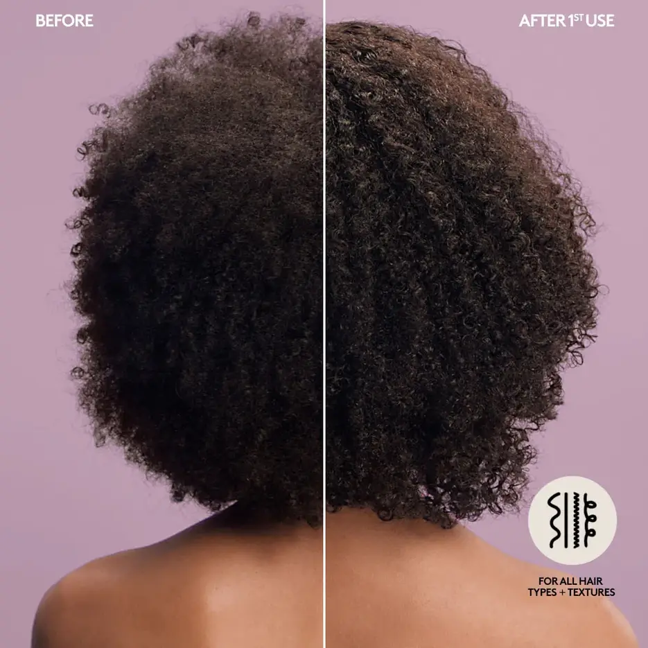 The new shampoo works for a range of hair types and styles.