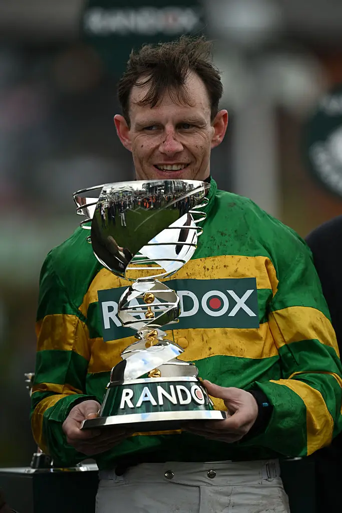 Jockey Paul Townend went on to win the Grand National the following day on I Am Maximus (PAUL ELLIS/Getty Images)