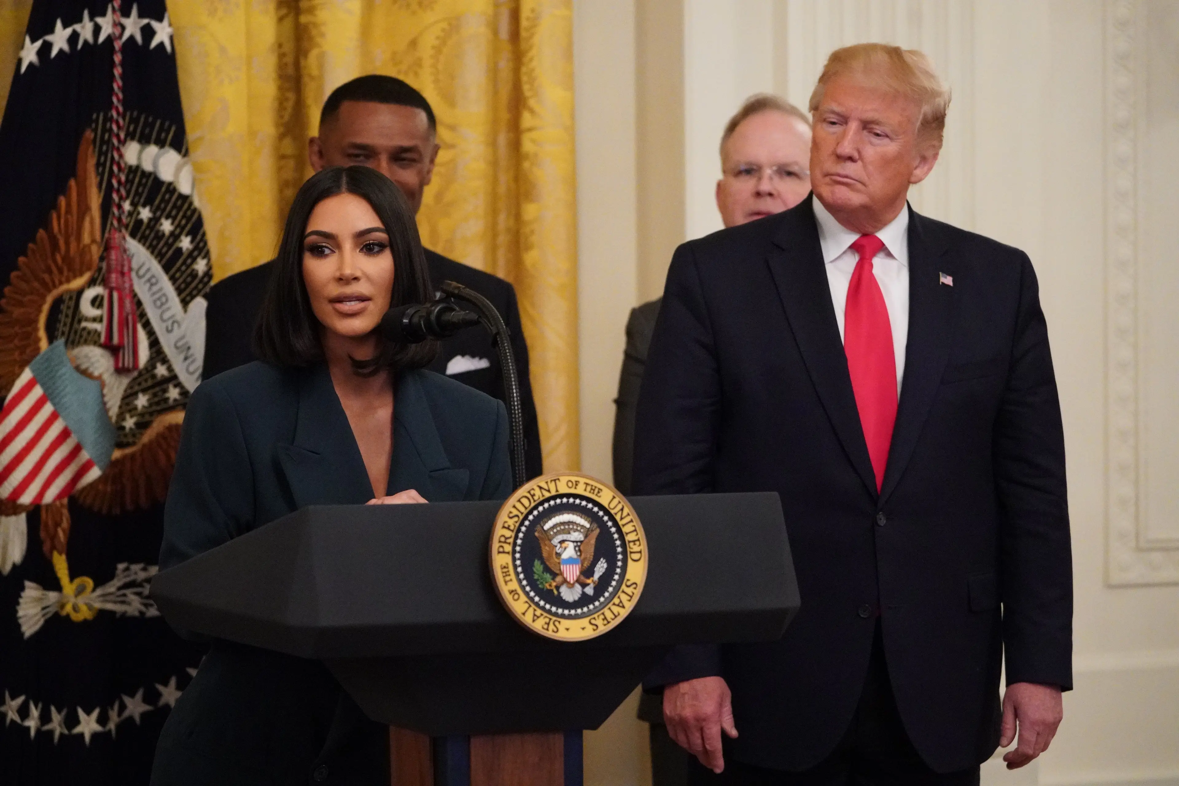 Kim and Trump previously met to discuss prison reform (MANDEL NGAN/AFP via Getty Images)