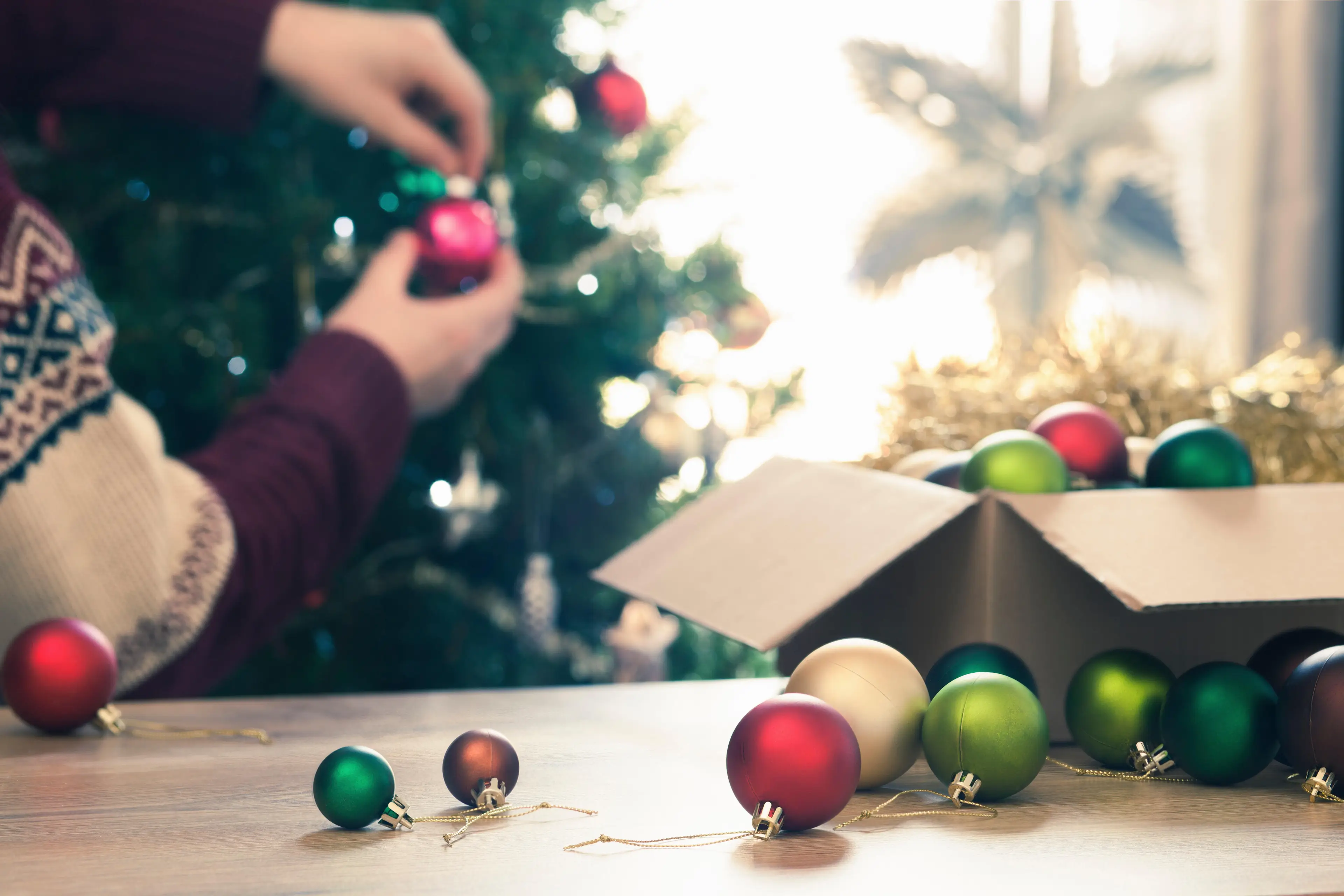 There's no right or wrong time to put up your tree.