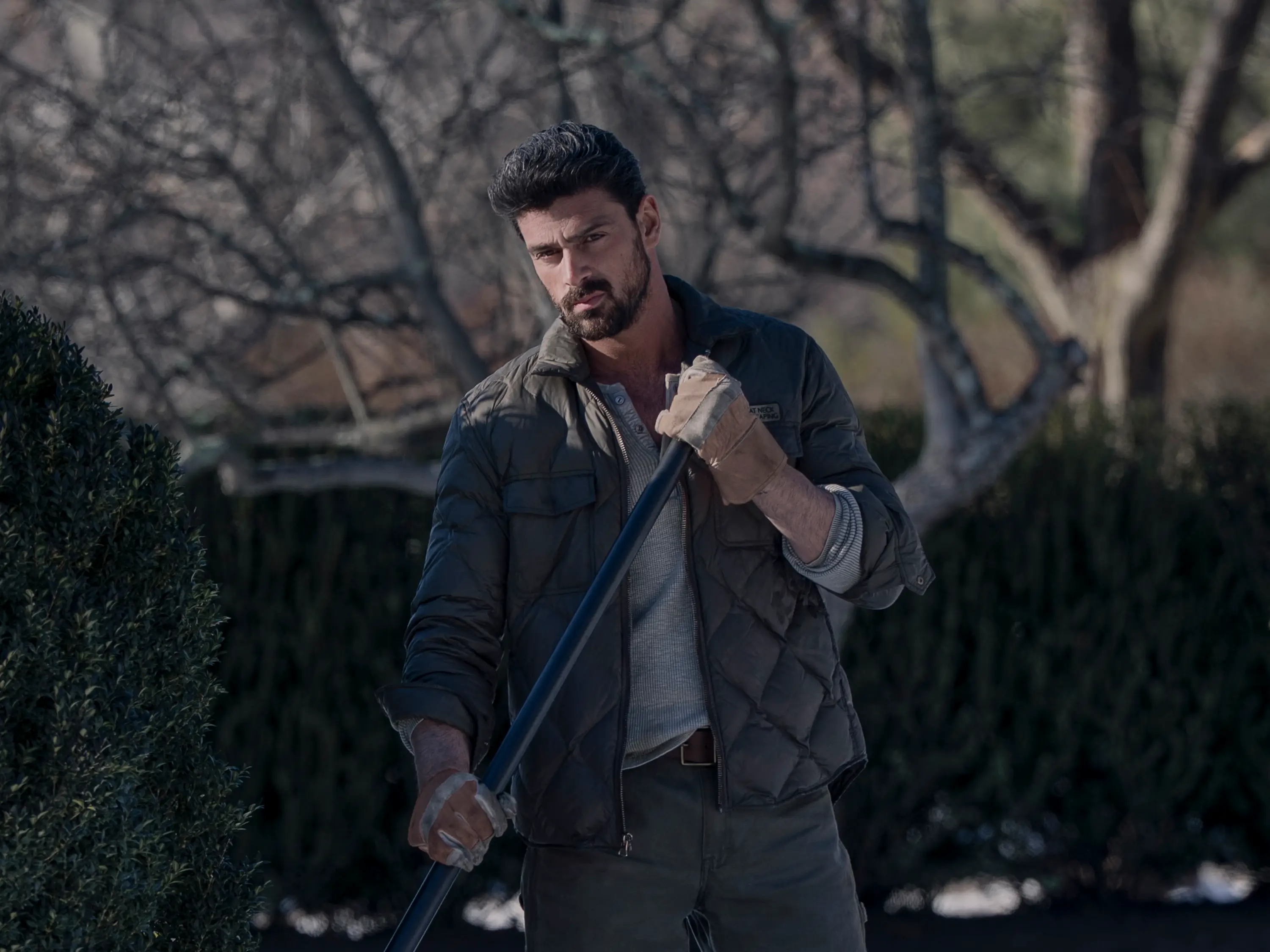 Enzo (Michele Morrone) has a much bigger role in the book (Lionsgate)