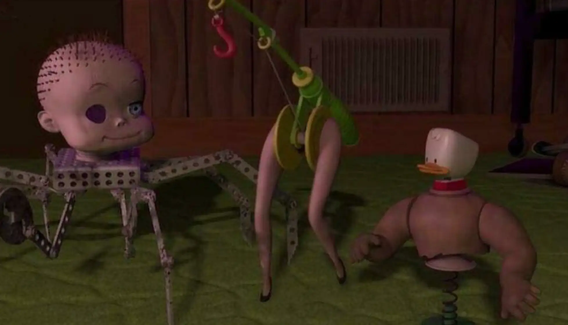 The mutant toy 'Legs' was apparently a sneaky X-rated joke (Walt Disney Studios Motion Pictures)