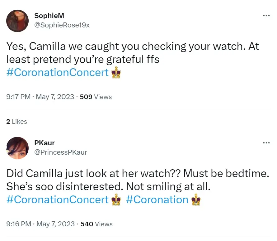 Viewers weren't impressed by the watch checking while Lionel Richie was on.