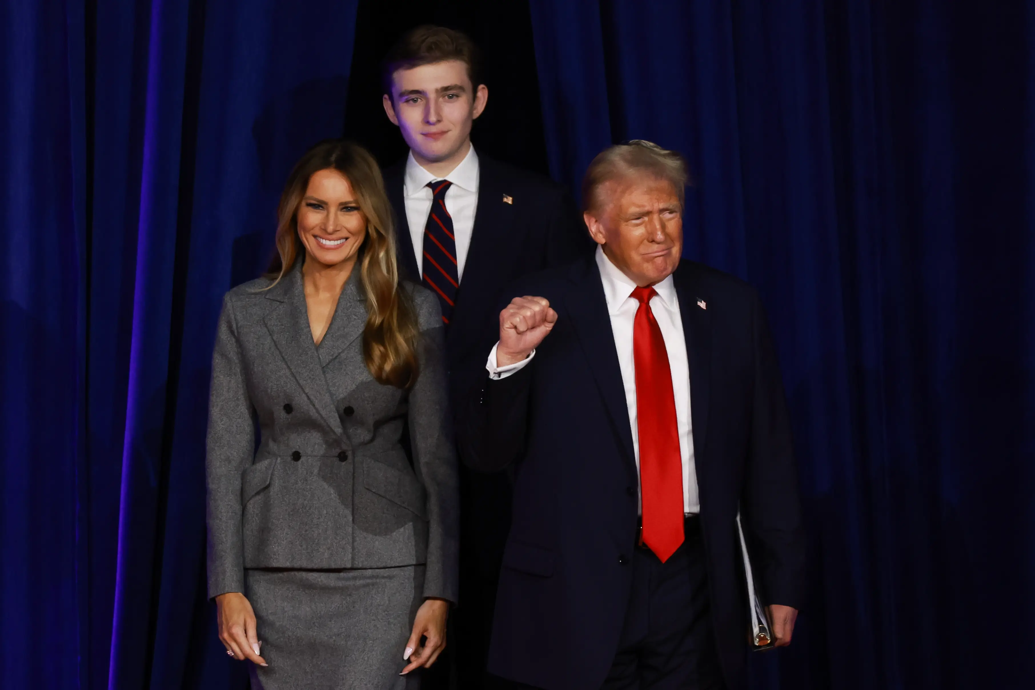 Barron Trump became the subject of an online joke back in 2016 (Jim WATSON / AFP) (Photo by JIM WATSON/AFP via Getty Images)