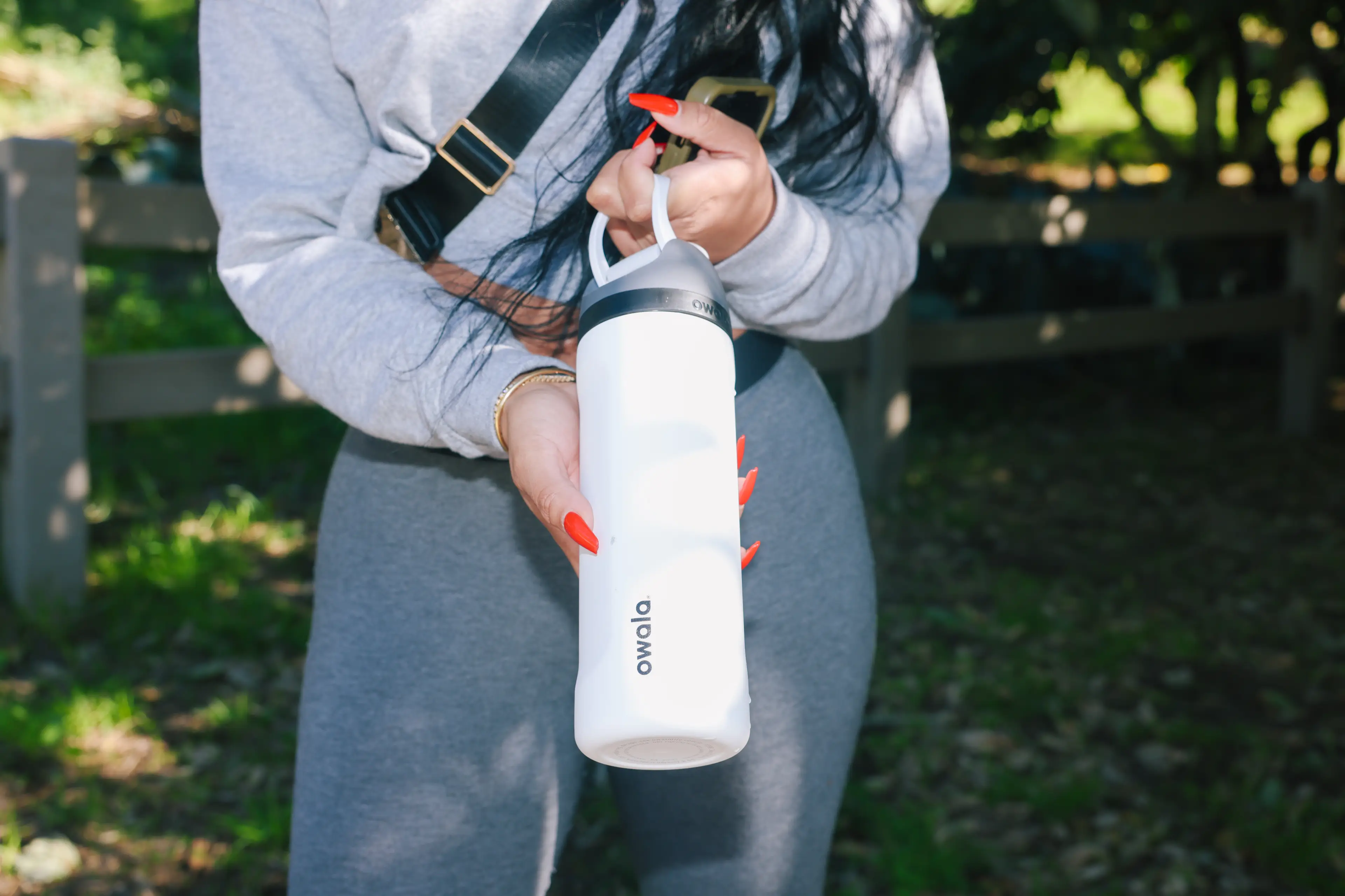 Owala bottles have also been banned (Dania Maxwell / Los Angeles Times via Getty Images)