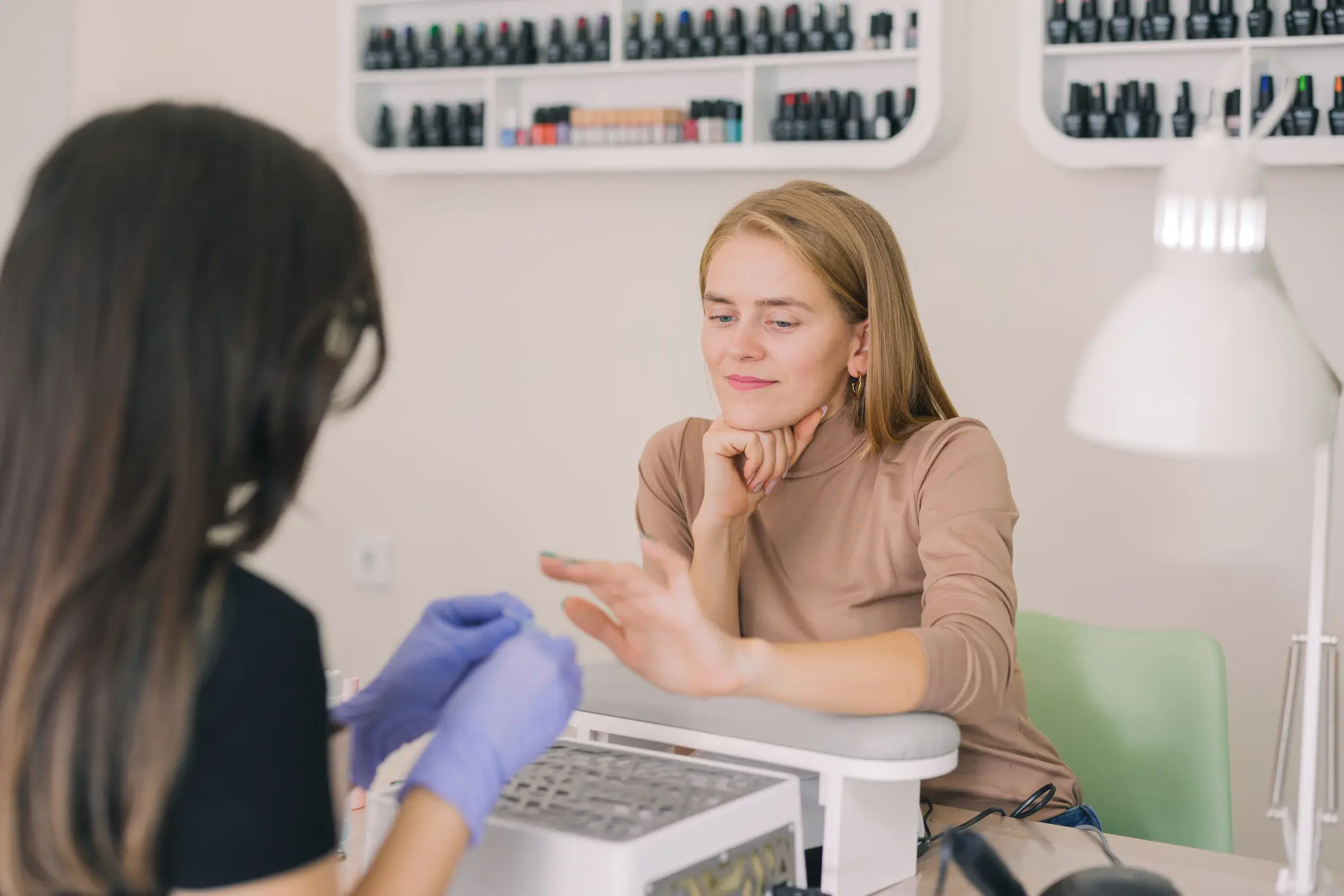 A nail tech has revealed the one thing she hates clients asking for (Getty Stock Image)