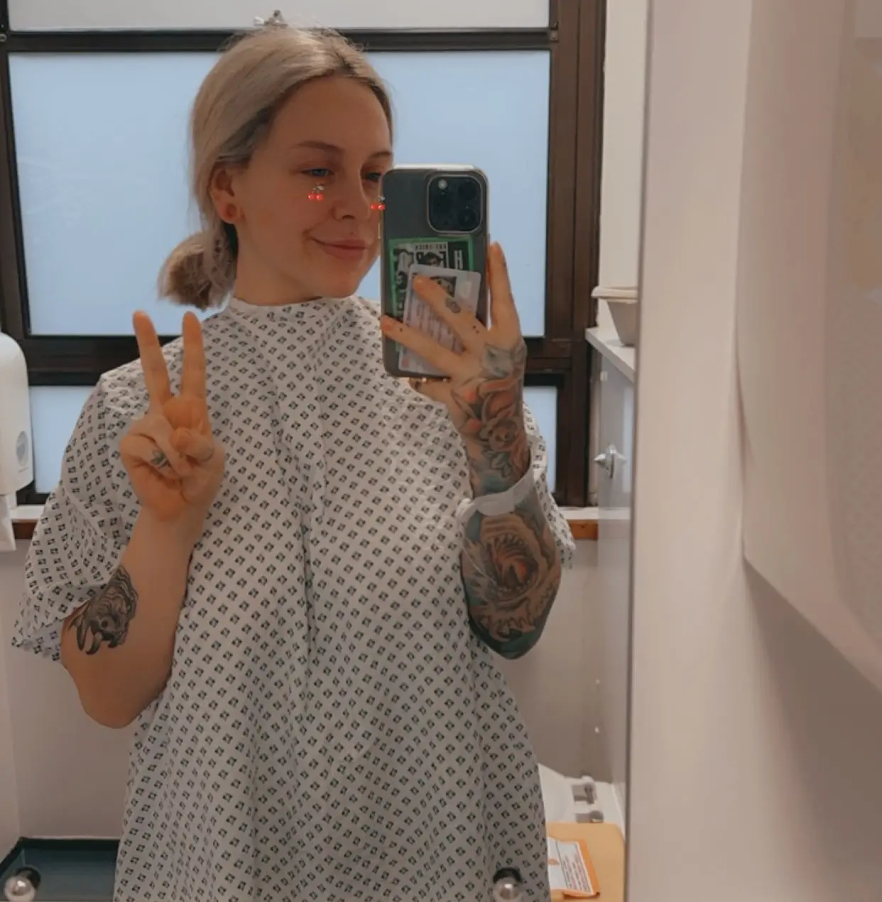 It turned out she had a 17cm tumour (