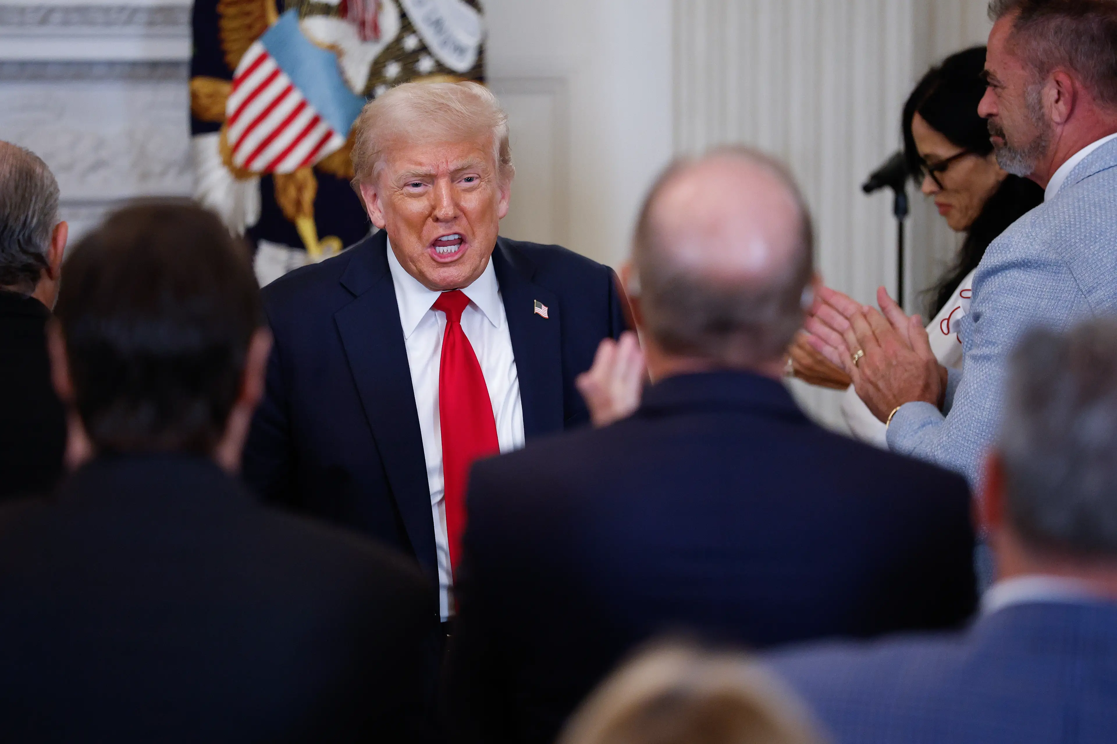 Trump has come under fire for his comments (Kevin Dietsch/Getty Images)