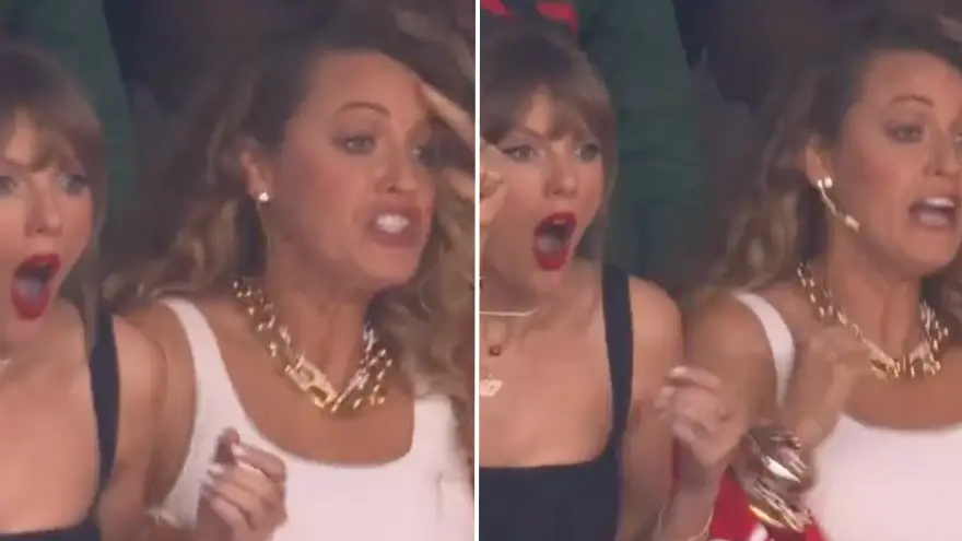 Blake Lively ‘caught swearing’ by cameras during Super Bowl leaving fans in stitches