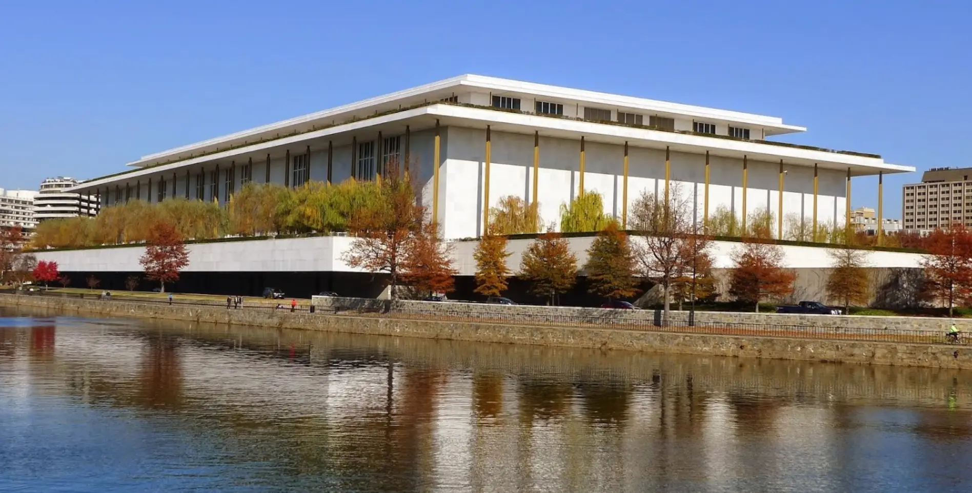 The Kennedy Center was opened in 1971 in honour of JFK (Google Maps)