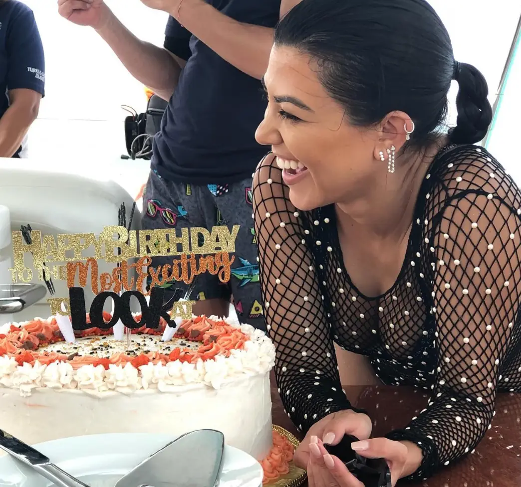 The quote was inspired by a fight she had with Kim in season 15 of KUWTK. (Instagram/@kourtneykardash)