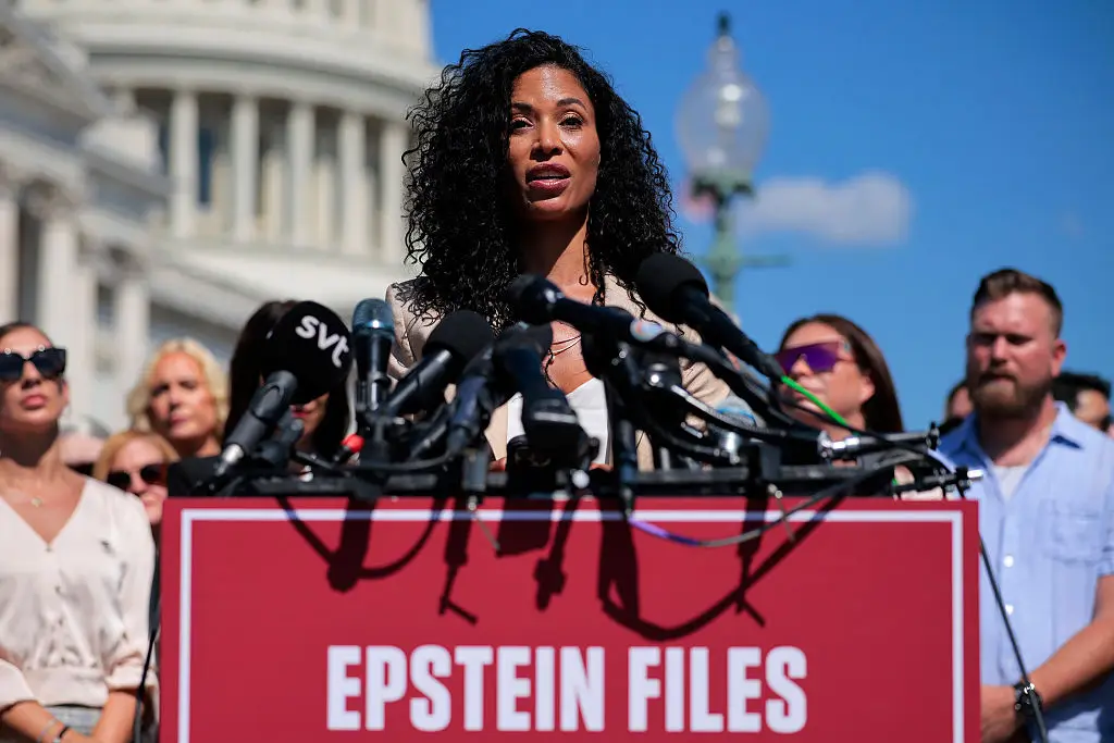 Epstein accuser Lisa Phillips bravely spoke out (Chip Somodevilla/Getty Images)