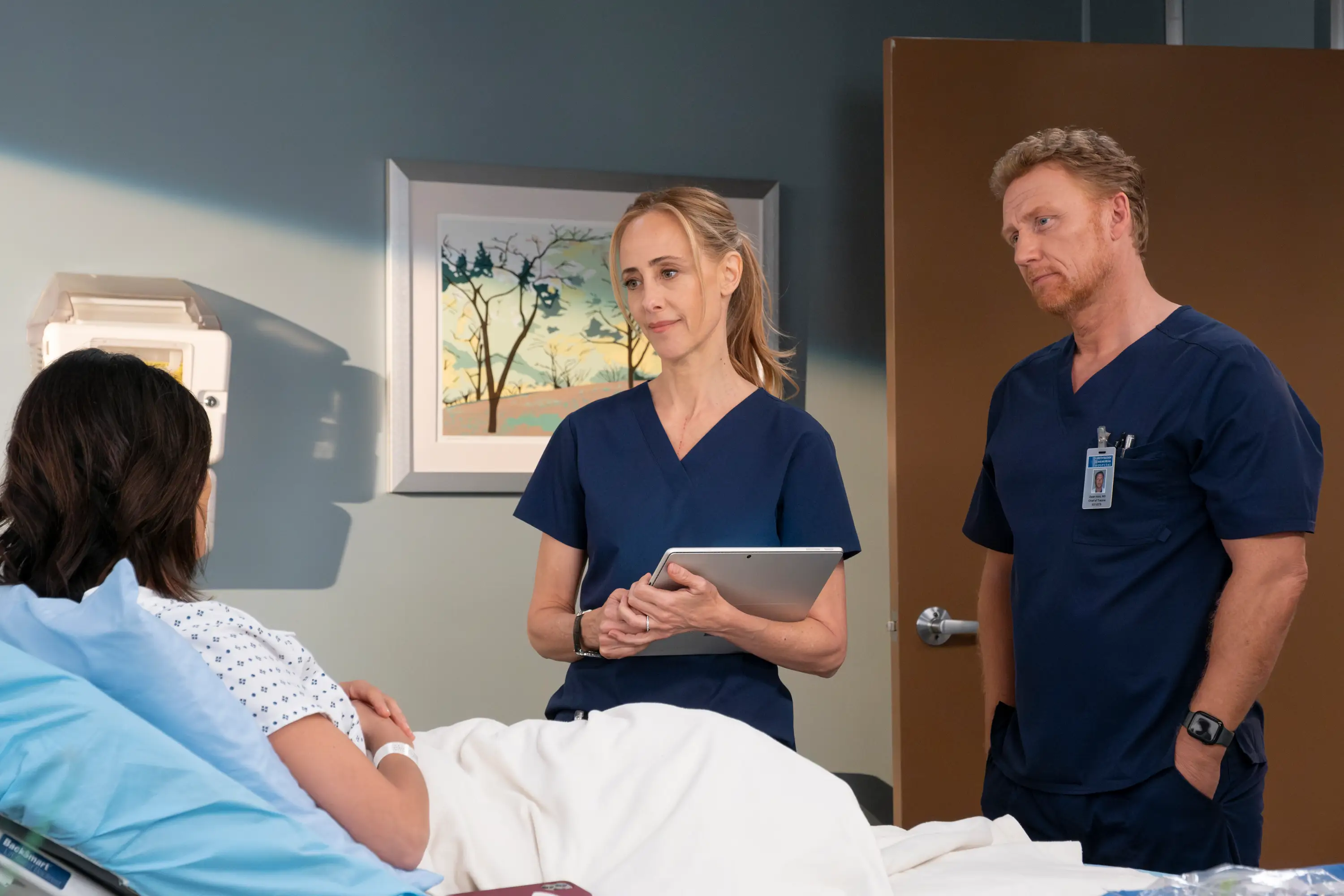 Kevin McKidd and Kim Raver have announced that they're leaving Grey's Anatomy at the end of season 22 (Disney/Tina Thorpe)