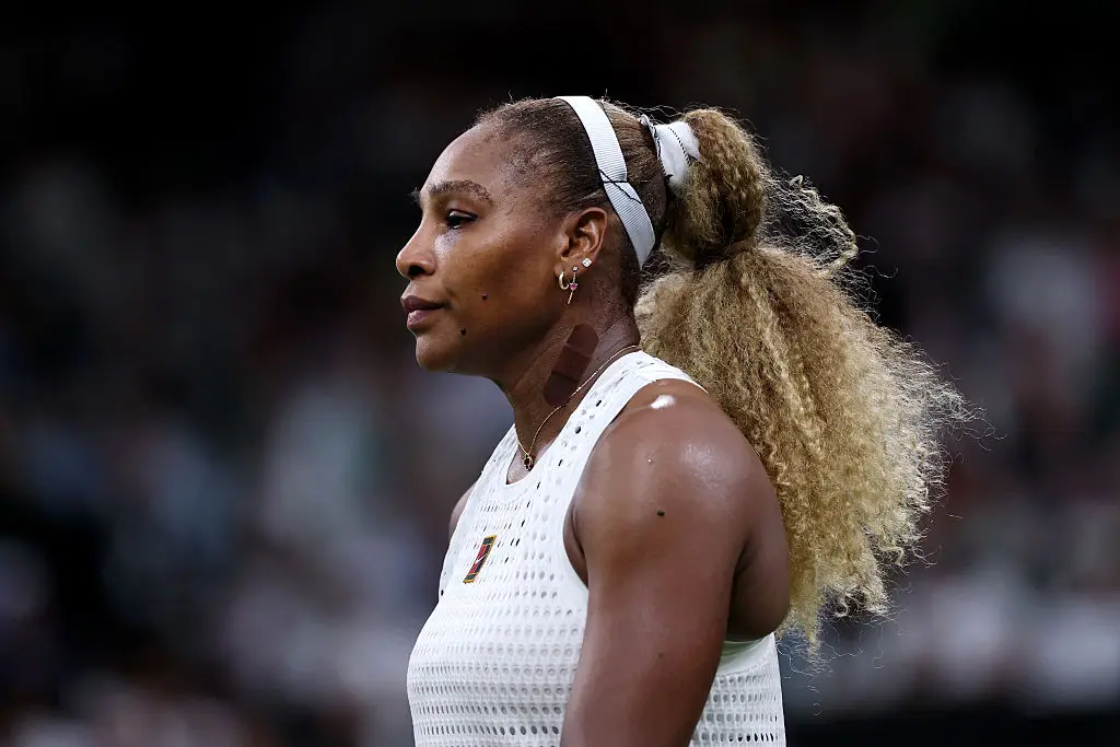 Serena Williams made her Wimbledon return on Tuesday night (Cameron Spencer / Staff / Getty Images)
