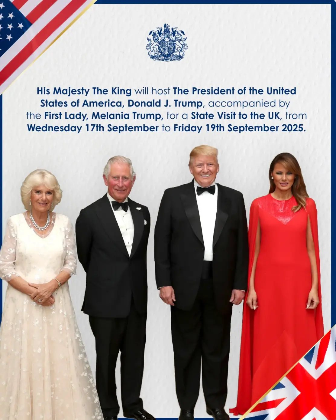 The Royal Family's official announcement raised eyebrows on social media (X/RoyalFamily)