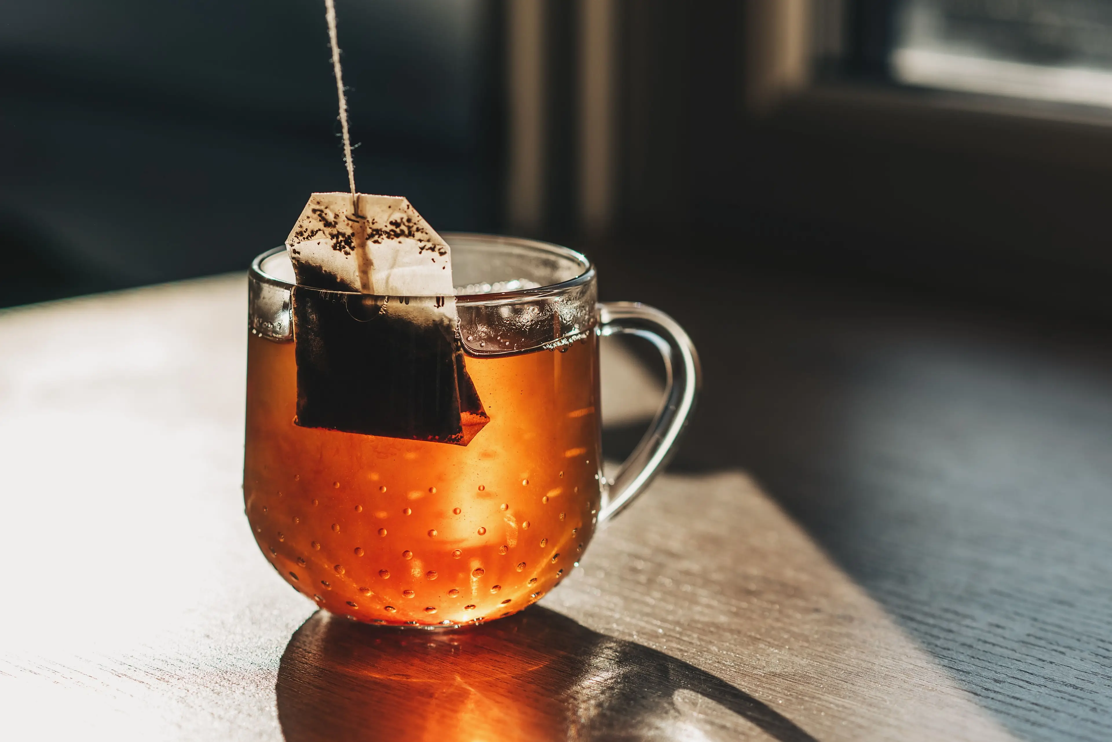 Researchers have found that teabags may be releasing millions of microplastics into your drink (getty stock images)