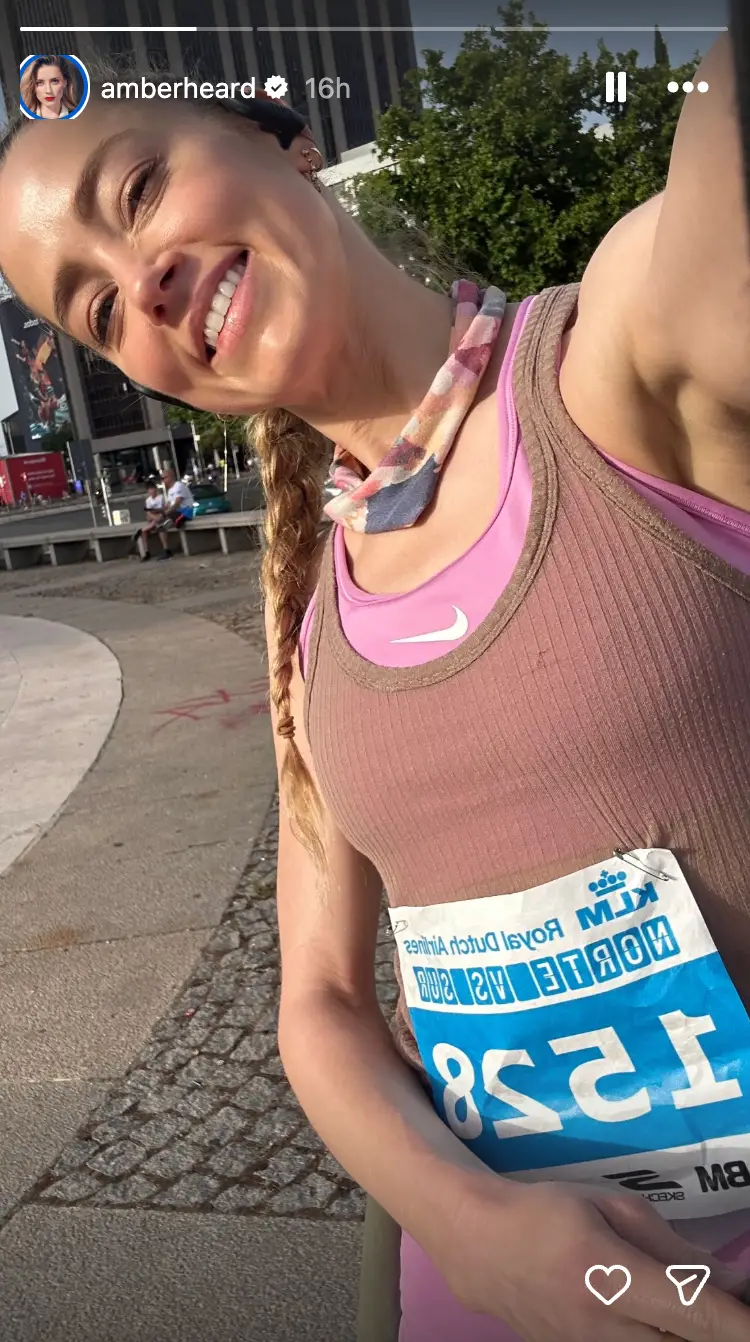 Amber Heard has shared a rare life update on social media (Instagram/@amberheard)