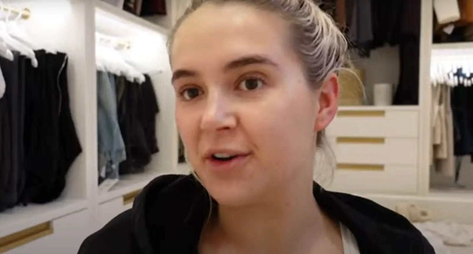 Molly-Mae shared her tearful admission online (YouTube/@mollymae9879)